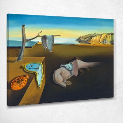Persistencia De La Memoria Dali Salvador cuadro en lienzo