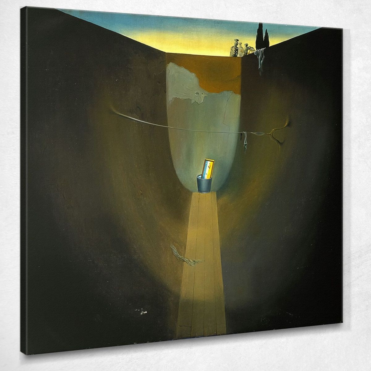 Quadro Dali Quadro Su Tela Salvador Dalu00ec La Persistenza Della