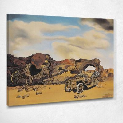 Solitudine Critica Paranoica Dali Salvador SD40 quadro stampa su tela