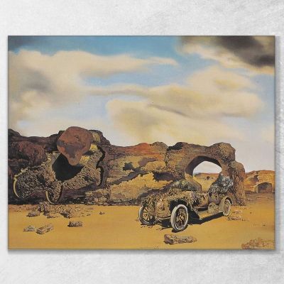 Solitudine Critica Paranoica Dali Salvador, SD40 quadro stampa su tela