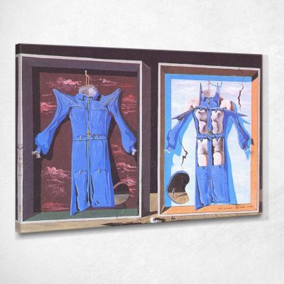 Giorno E Notte Dali Salvador SD44 quadro stampa su tela