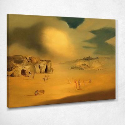 Paesaggio Pagano Medio Dali Salvador SD50 quadro stampa su tela