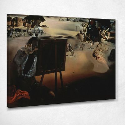 Impressione Dell'Africa Dali Salvador SD53 quadro stampa su tela