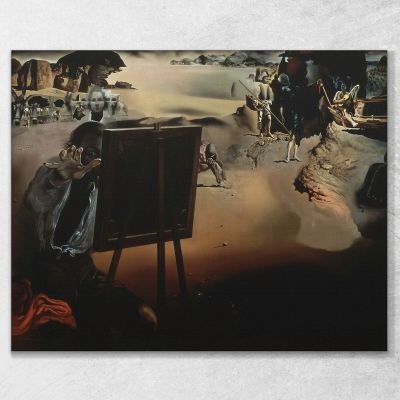 Impressione Dell'Africa Dali Salvador, SD53 quadro stampa su tela