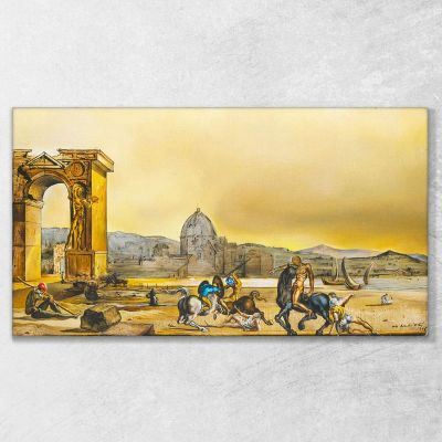 Sonata D'Autunno Dali Salvador, SD80 quadro stampa su tela