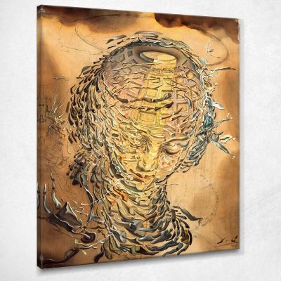 Testa Raffaellesca Che Esplode Dali Salvador SD87 quadro stampa su tela