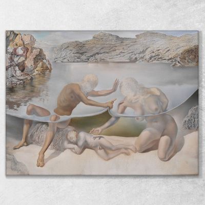 Ercole Che Solleva La Pelle Del Mare Dali Salvador, SD104 quadro stampa su tela