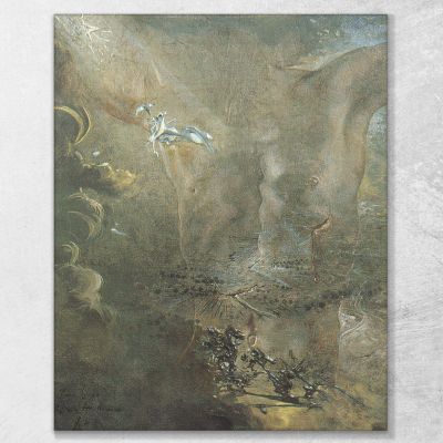 Crocifissione Dali Salvador, SD110 quadro stampa su tela