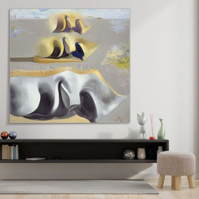 Tre Gloriosi Enigmi Di Gala Dali Salvador SD125 quadro stampa su tela Tre Gloriosi Enigmi Di Gala Dali Salvador SD125 quadro stampa su tela