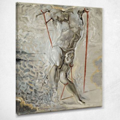 San Sebastiano Dali Salvador SD126 quadro stampa su tela