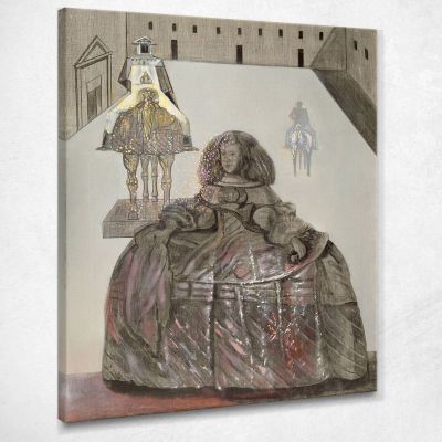 L'Infanta Margherita D'Austria Dali Salvador SD130 quadro stampa su tela