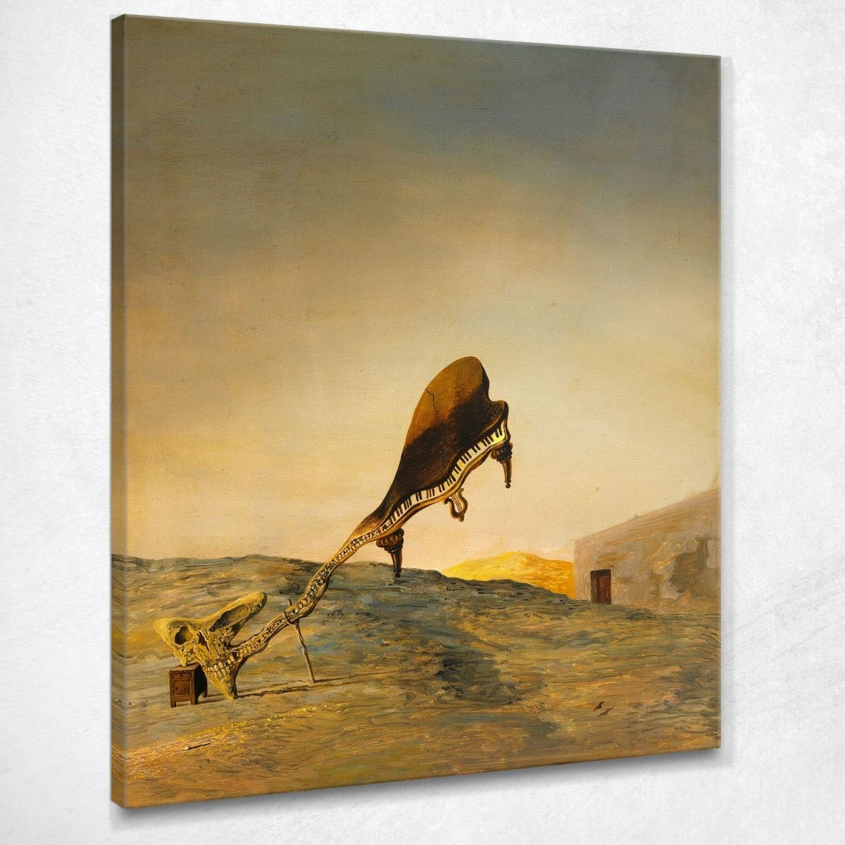 Cranio Con La Sua Appendice Lirica Dali Salvador SD138 quadro stampa su tela Cranio Con La Sua Appendice Lirica Dali Salvador SD138 quadro stampa su tela