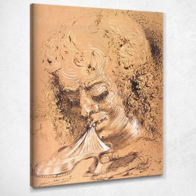 Cannibalismo Degli Oggetti Dali Salvador SD142 quadro stampa su tela