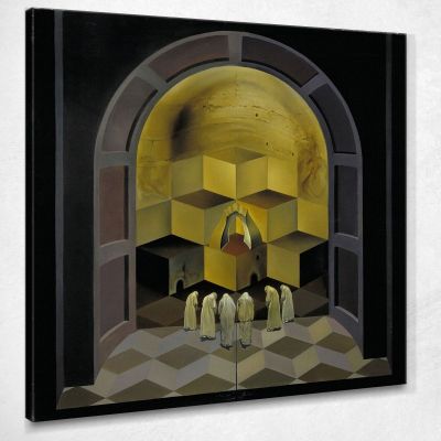 Cranio Di Zurbaran Dali Salvador SD156 quadro stampa su tela