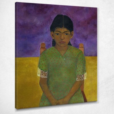 Ritratto Della Virginia Frida Kahlo FKA14 quadro stampa su tela