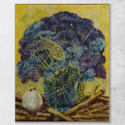 The Little Chick Frida Kahlo, FKA31 canvas print