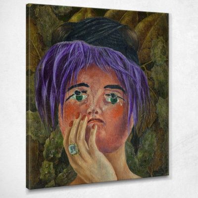 La Maschera Frida Kahlo FKA35 quadro stampa su tela