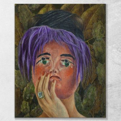 The Mask Frida Kahlo, FKA35 canvas print