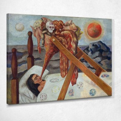 Senza Speranza Frida Kahlo FKA39 quadro stampa su tela
