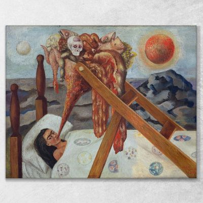 Senza Speranza Frida Kahlo, FKA39 quadro stampa su tela