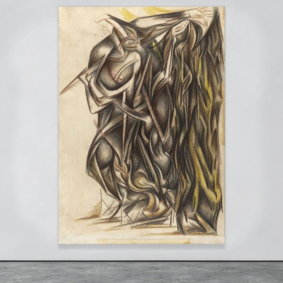 Senza Titolo Jackson Pollock JSP25 quadro stampa su tela