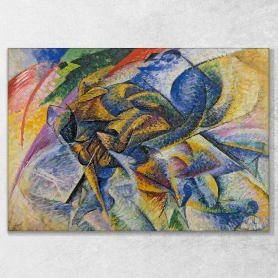 Dinamismo Di Un Ciclista Giacomo Balla GB4 quadro stampa su tela