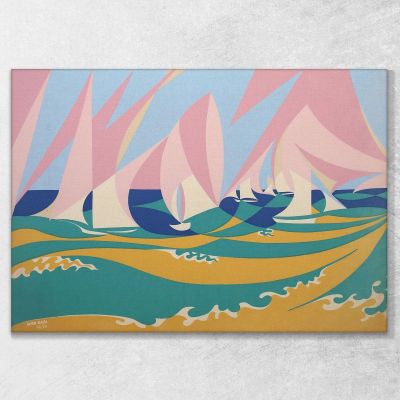 Merveilleux Giacomo Balla, GB14 tableau impression sur toile