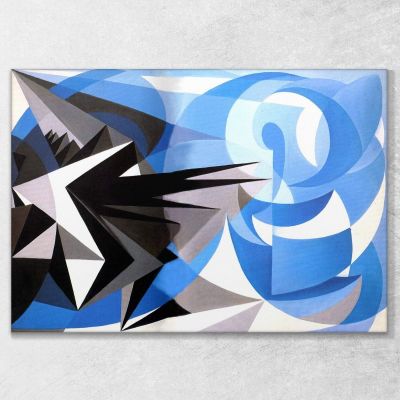 Pessimismo E Ottimismo Giacomo Balla GB16 quadro stampa su tela