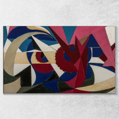 Designing The Future Giacomo Balla GB18 quadro stampa su tela