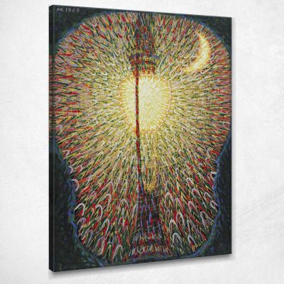 Lampada Ad Arco Giacomo Balla GB25 quadro stampa su tela