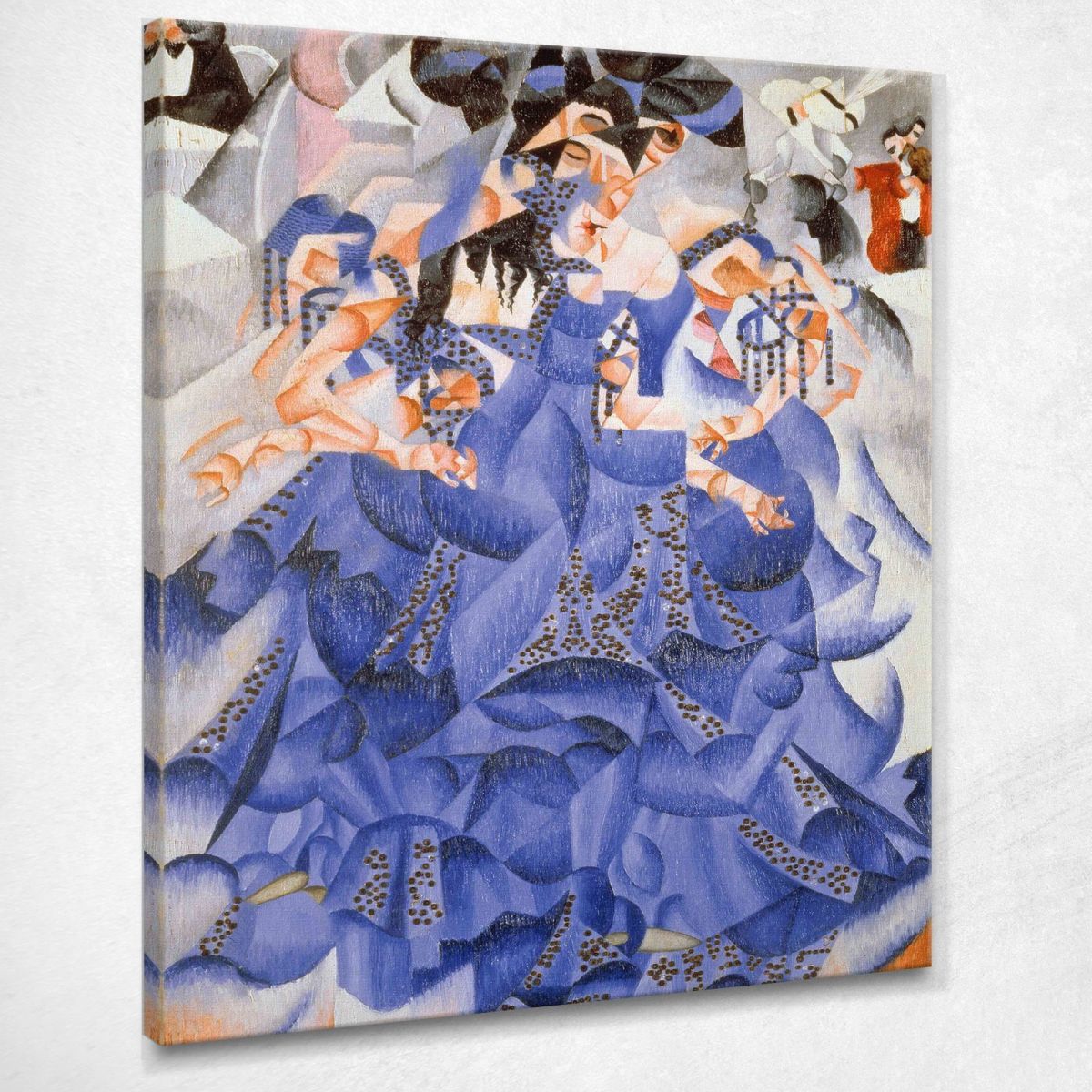 Tänzerin Gino Severini drucken auf leinwand, image size:1200x1200