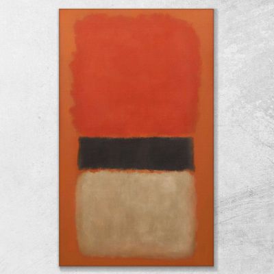No. 36 (Black Stripe) Mark Rothko, RK3 canvas print