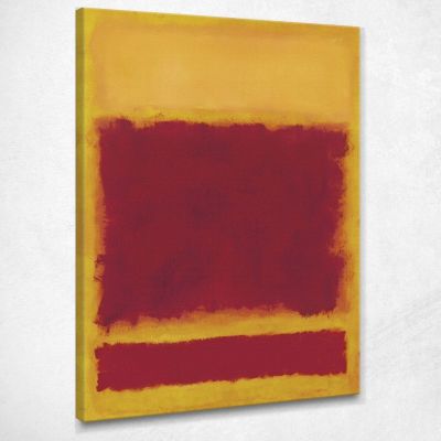 Arancione Giallo Rosso Mark Rothko RK17 quadro stampa su tela