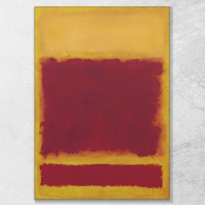 Orange, Yellow, Red Mark Rothko, RK17 canvas print
