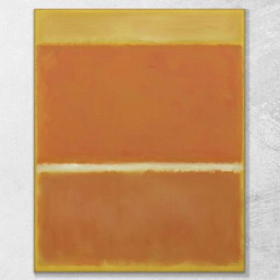 Saffron Mark Rothko, RK19 canvas print