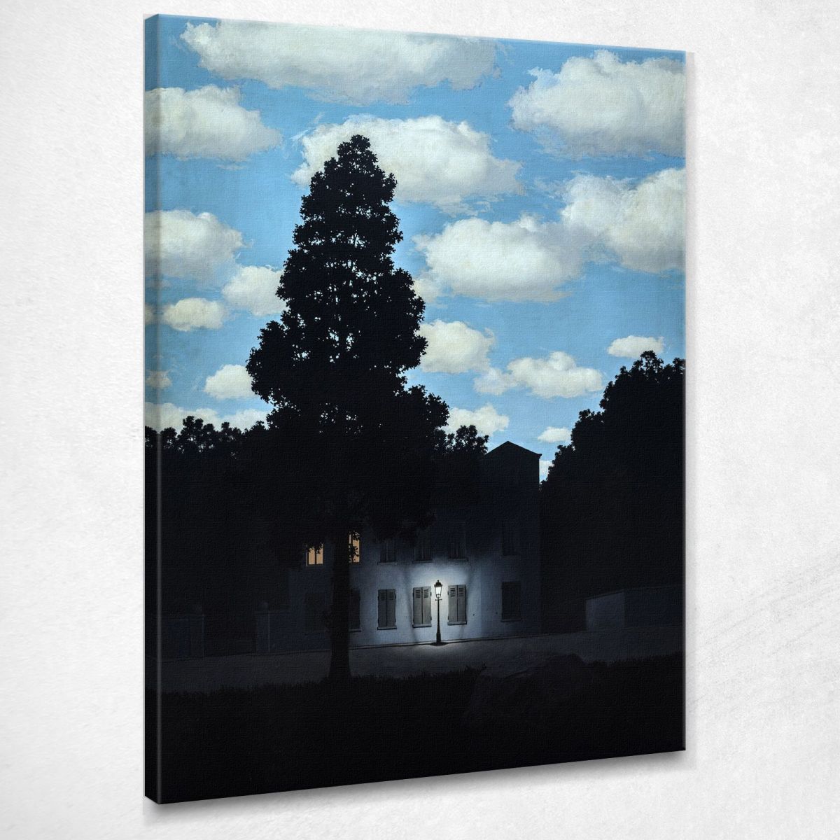 JAHER L'Empire Des Lumieres Par Rene Magritte Art Poster Art Mural Décoration Moderne 40 X 60 Cm