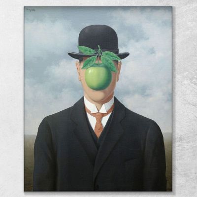 La Grande Guerra René Magritte RM22 quadro stampa su tela