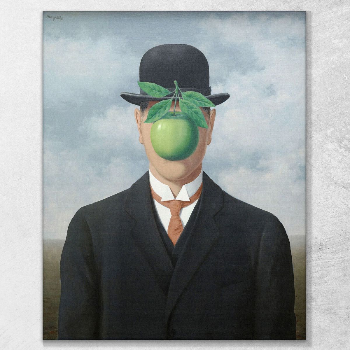 La Grande Guerra René Magritte RM22 quadro stampa su tela