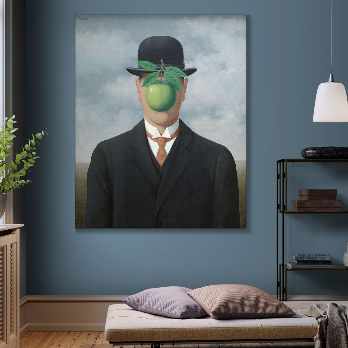 La Grande Guerra René Magritte RM22 quadro stampa su tela
