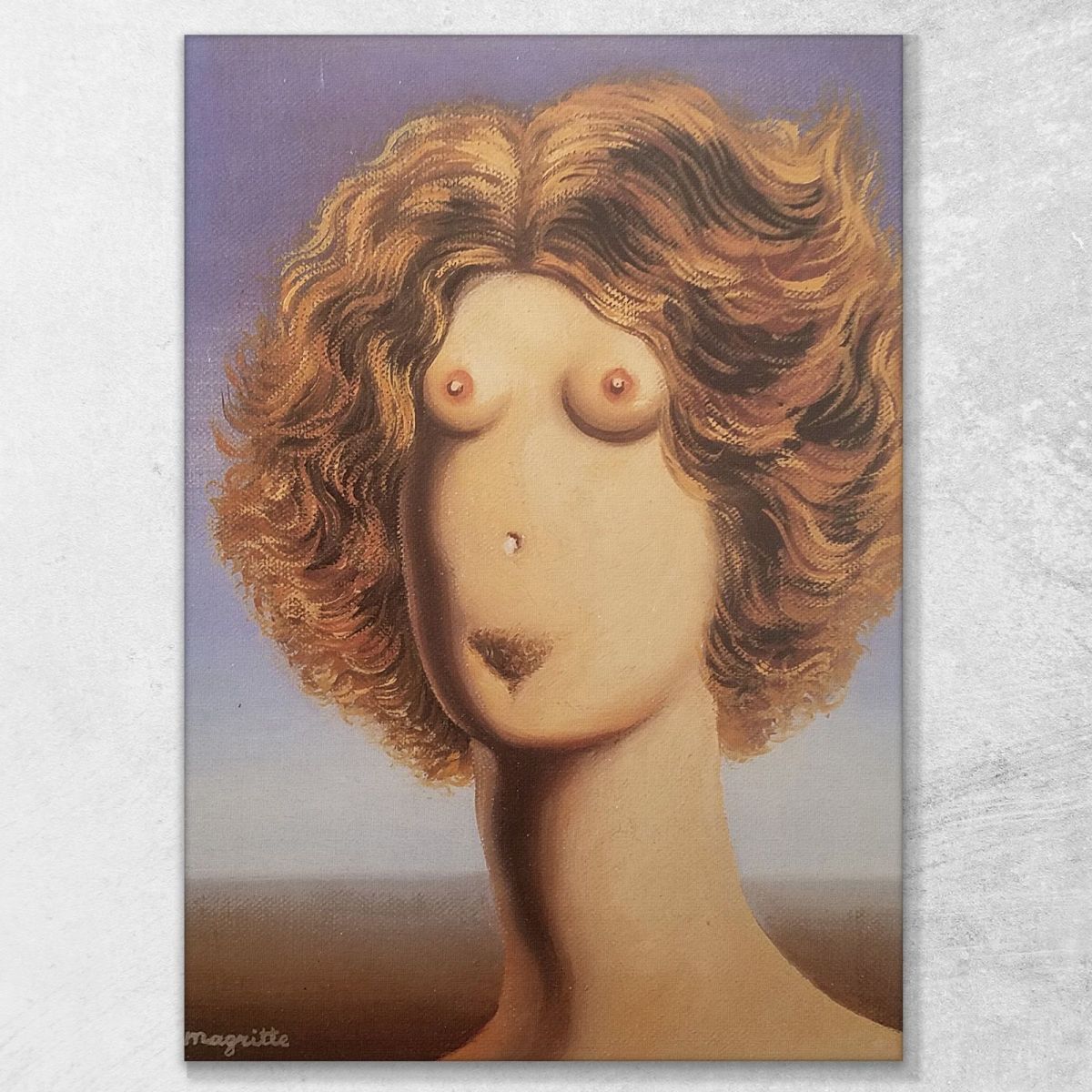 Stupro René Magritte RM29 quadro stampa su tela