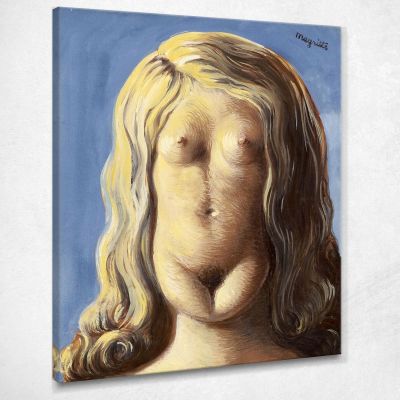Stupro - 2 René Magritte RM30 quadro stampa su tela