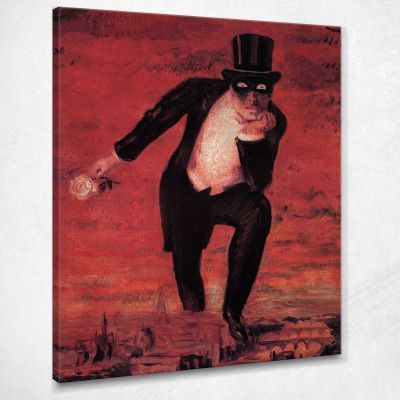 Il Ritorno Di Fiamma René Magritte RM35 quadro stampa su tela