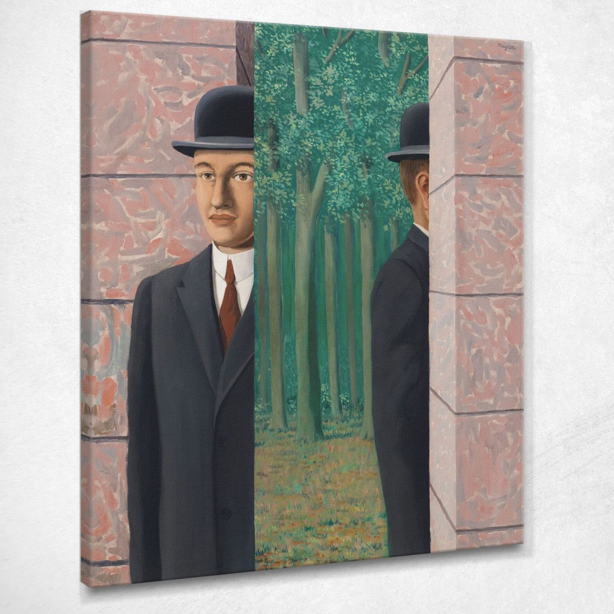 Il Luogo Comune René Magritte RM37 quadro stampa su tela Il Luogo Comune René Magritte RM37 quadro stampa su tela