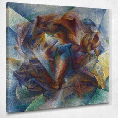 Dinamismo Di Un Calciatore Umberto Boccioni UBO4 quadro stampa su tela