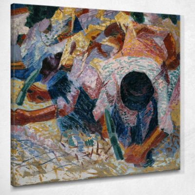 I Selciatori Umberto Boccioni UBO24 quadro stampa su tela