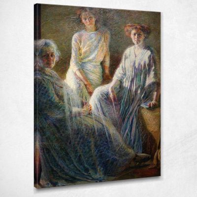 Tre Donne Umberto Boccioni UBO37 quadro stampa su tela