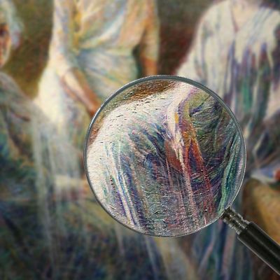 Tre Donne Umberto Boccioni UBO37 quadro stampa su tela