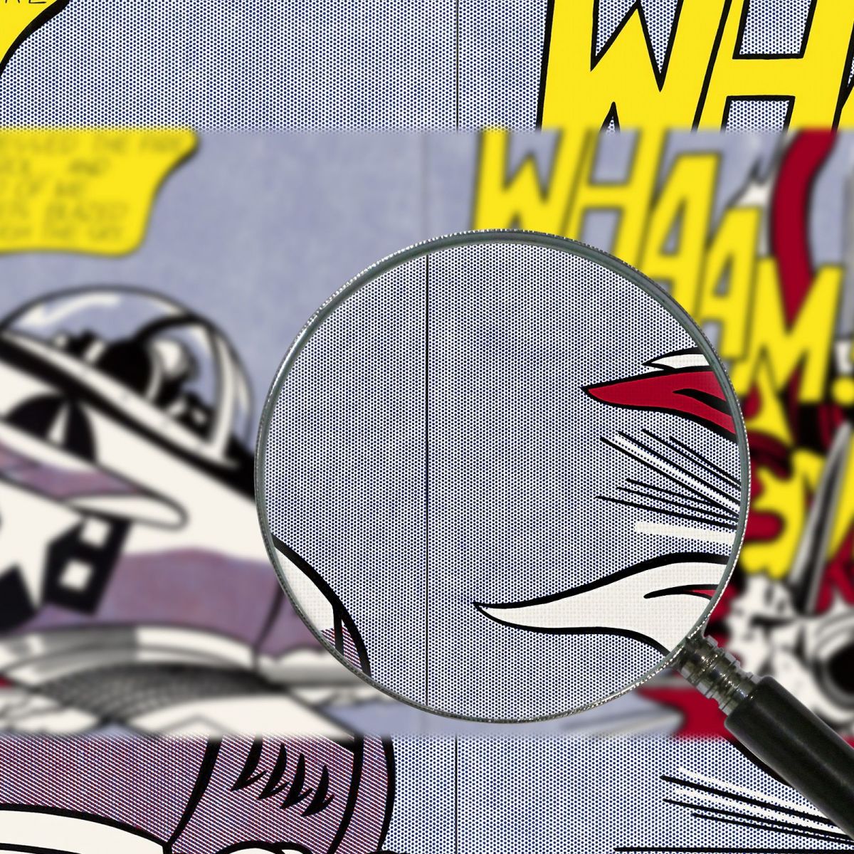 Whaam! Roy Lichtenstein canvas print
