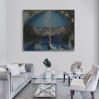 Canzone Dell'Usignolo Joseph Stella JST3 quadro stampa su tela