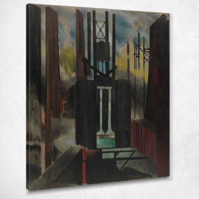 Fabbriche Joseph Stella JST15 quadro stampa su tela
